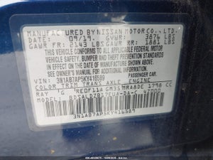 2019 NISSAN SENTRA SV