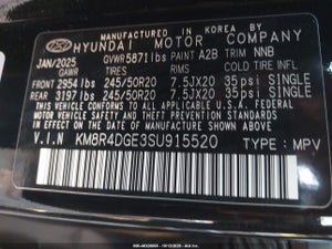 2025 HYUNDAI PALISADE SEL PREMIUM 8P