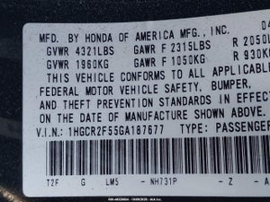 2016 HONDA ACCORD SPORT