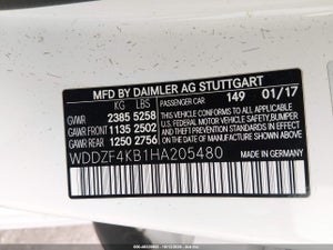 2017 MERCEDES-BENZ E 300 4MATIC