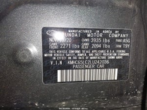 2020 HYUNDAI IONIQ HYBRID BLUE