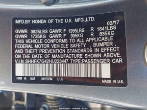 2017 HONDA CIVIC SPORT