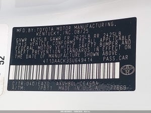 2025 TOYOTA CAMRY SE