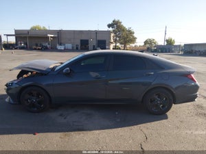 2023 HYUNDAI ELANTRA HYBRID BLUE