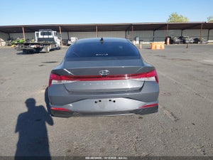 2023 HYUNDAI ELANTRA HYBRID BLUE
