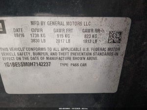 2017 CHEVROLET CRUZE LT AUTO