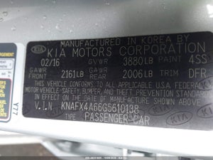2016 KIA FORTE LX