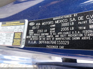 2017 KIA FORTE LX