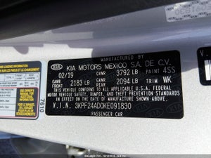 2019 KIA FORTE LXS