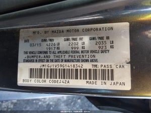 2016 MAZDA MAZDA6 I TOURING