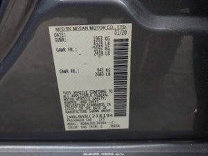 2020 NISSAN ALTIMA S FWD