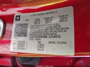 2020 CHEVROLET COLORADO 2WD  SHORT BOX Z71