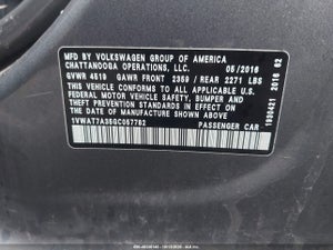 2016 VOLKSWAGEN PASSAT 1.8T S