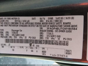 2016 FORD FIESTA SE