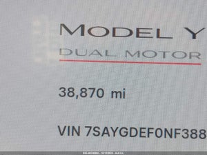 2022 TESLA MODEL Y PERFORMANCE DUAL MOTOR ALL-WHEEL DRIVE