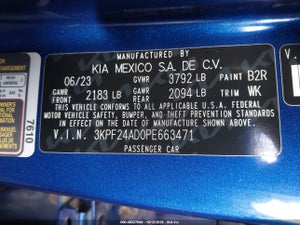 2023 KIA FORTE LXS