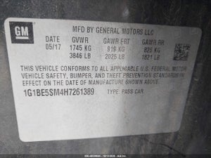 2017 CHEVROLET CRUZE LT AUTO