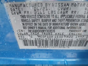 2021 NISSAN SENTRA SV XTRONIC CVT