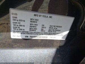 2025 TESLA MODEL Y LONG RANGE DUAL MOTOR ALL-WHEEL DRIVE