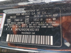 2022 KIA RIO LX