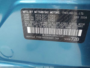 2024 MITSUBISHI MIRAGE ES/LE