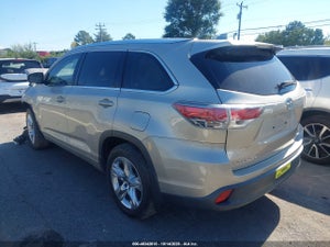 2016 TOYOTA HIGHLANDER LIMITED PLATINUM V6