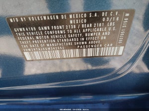 2016 VOLKSWAGEN JETTA 1.4T S