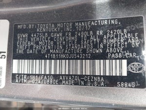2018 TOYOTA CAMRY LE