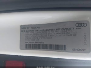 2017 AUDI A4 2.0T PREMIUM