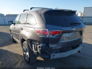 2016 TOYOTA HIGHLANDER LIMITED PLATINUM V6