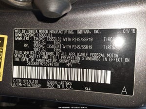 2016 TOYOTA HIGHLANDER LIMITED PLATINUM V6