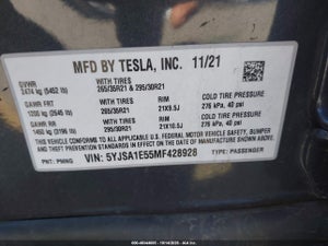 2021 TESLA MODEL S LONG RANGE DUAL MOTOR ALL-WHEEL DRIVE