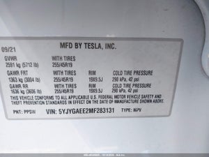 2021 TESLA MODEL Y LONG RANGE DUAL MOTOR ALL-WHEEL DRIVE