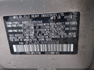 2016 SUBARU FORESTER 2.5I