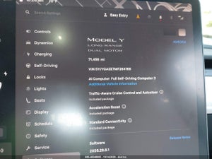 2021 TESLA MODEL Y LONG RANGE DUAL MOTOR ALL-WHEEL DRIVE