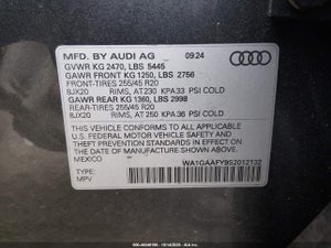 2025 AUDI Q5 PREMIUM 45 TFSI S LINE QUATTRO