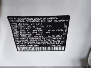 2021 VOLKSWAGEN ATLAS 3.6L V6 SE W/TECHNOLOGY R-LINE