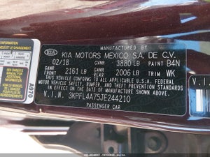2018 KIA FORTE LX