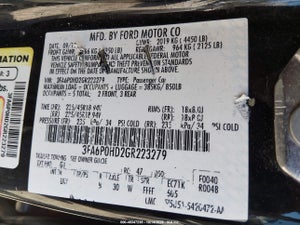 2016 FORD FUSION SE