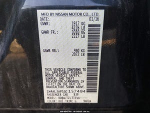2016 NISSAN ALTIMA 2.5 SL