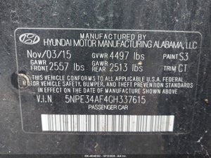 2016 HYUNDAI SONATA SPORT