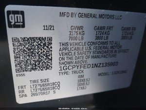 2022 CHEVROLET SILVERADO 1500 LTD 4WD  SHORT BED LT TRAIL BOSS