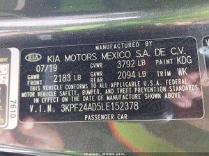 2020 KIA FORTE LXS