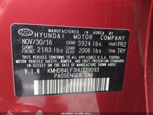 2017 HYUNDAI ELANTRA LIMITED