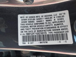 2016 HONDA CIVIC EX