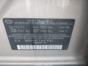 2016 HYUNDAI ELANTRA VALUE EDITION