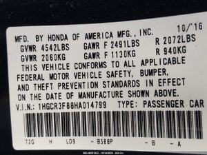 2017 HONDA ACCORD EX-L V6