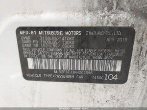 2017 MITSUBISHI MIRAGE G4 ES