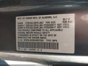 2017 HONDA ODYSSEY SE