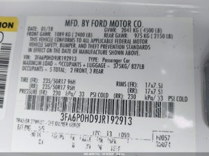 2018 FORD FUSION SE